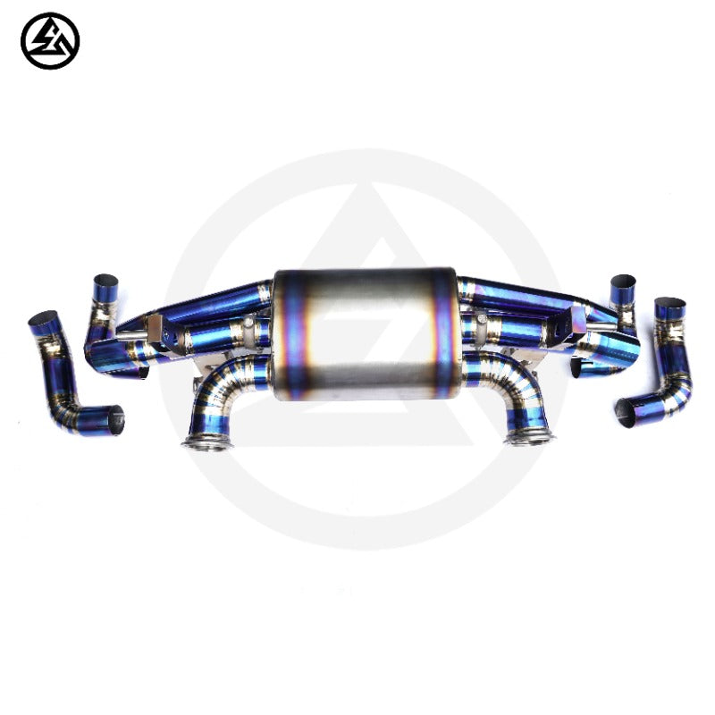 Lamborghini Gallardo LP550/LP560/LP570 5.2L Titanium Valvetronic Catback Exhaust with Remote Valves, B2B Wholesale