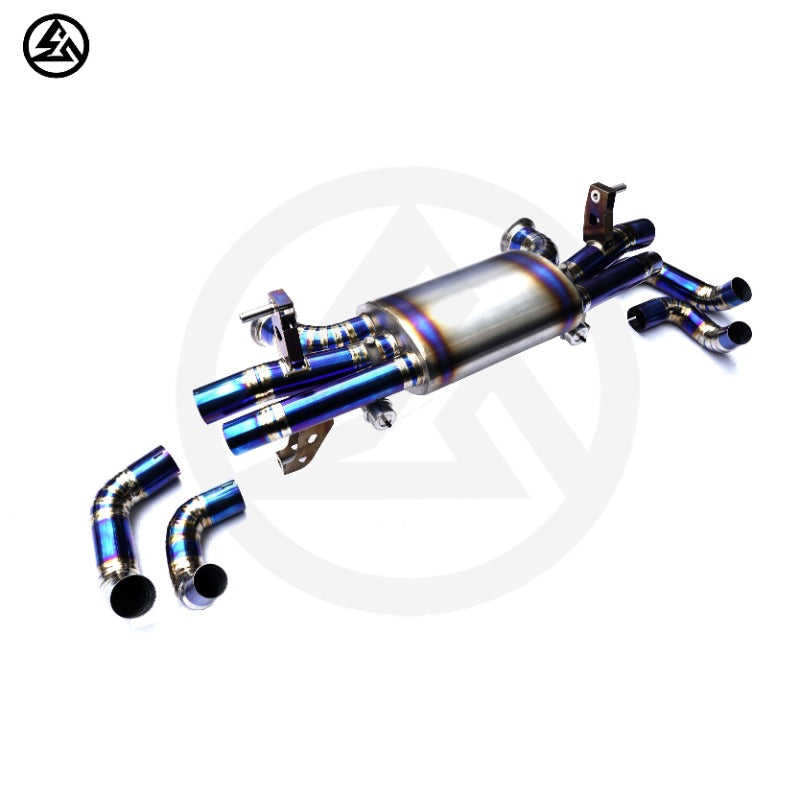Lamborghini Gallardo LP550/LP560/LP570 5.2L Titanium Valvetronic Catback Exhaust with Remote Valves, B2B Wholesale