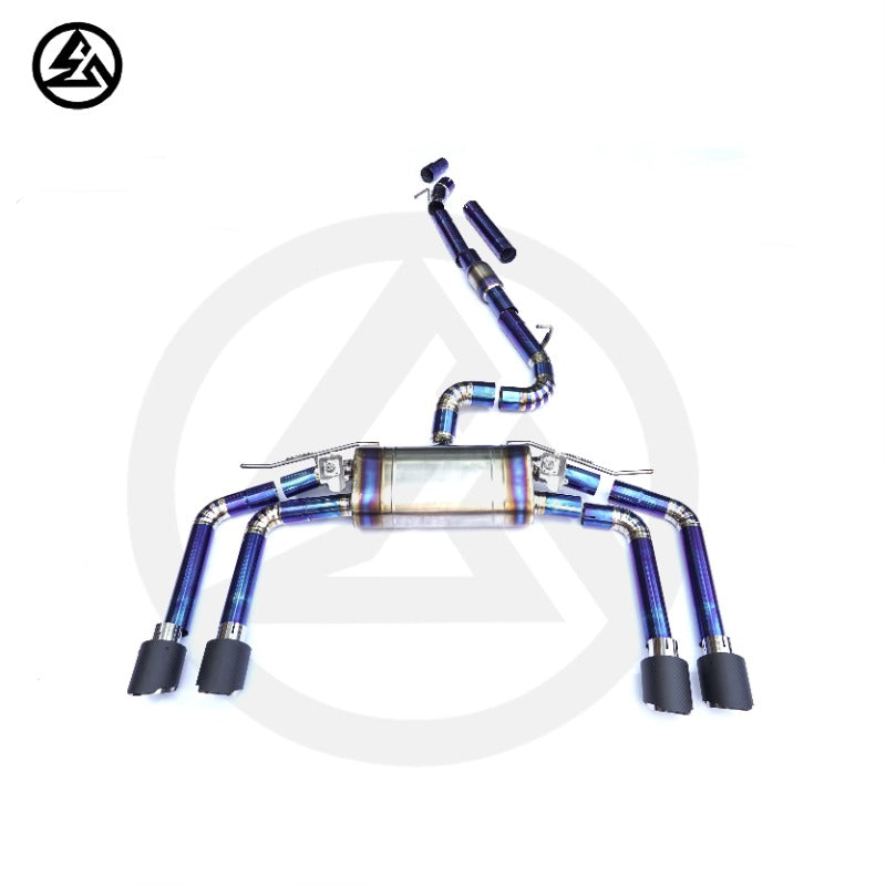 GF Hot Selling Titanium Catback for Audi S3 2.0T Valved Muffler Sport Titanium Catback Exhaust System