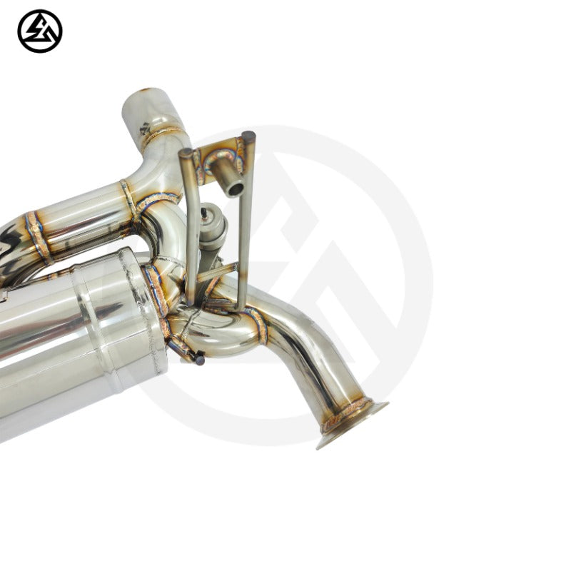 Lamborghini Aventador LP700/SVJ Stainless Steel Valvetronic Axleback Exhaust with Valved Muffler, B2B Wholesale