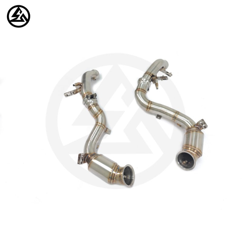 GF Stainless Steel Downpipe for Mercedes-Benz Mercedes-Benz E63/E63S AMG W213 4.0T Downpipe Header Exhaust