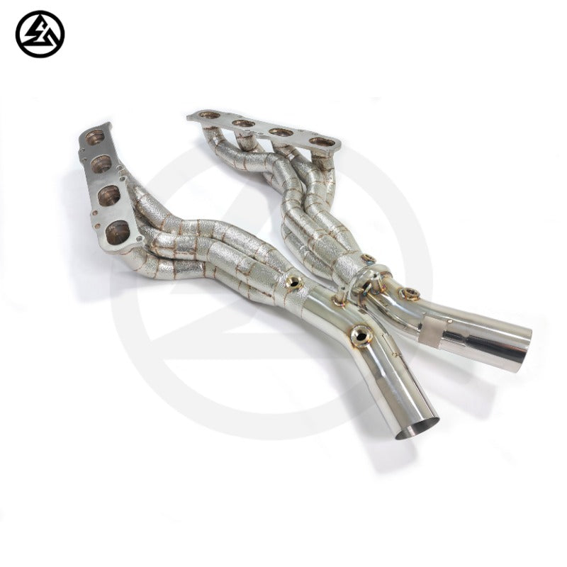 GF Free Flow Stainless Steel Manifolds Headers for Mercedes-Benz C63 AMG W204 6.2L V8 Downpipe Auto Performance Parts