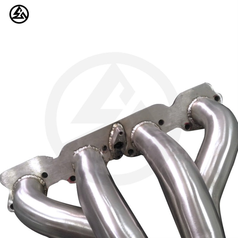GF High Performance Free Flow Stainless Steel Exhaust Manifold Header for Ferrari 458 Straight Pipe Headers