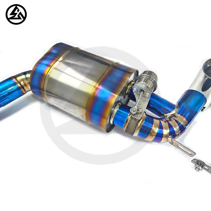Perfect Fitment CSZ Titanium Valvetronic Exhaust for Porsche Cayman/Boxster 981 987 Valved Muffler Catback
