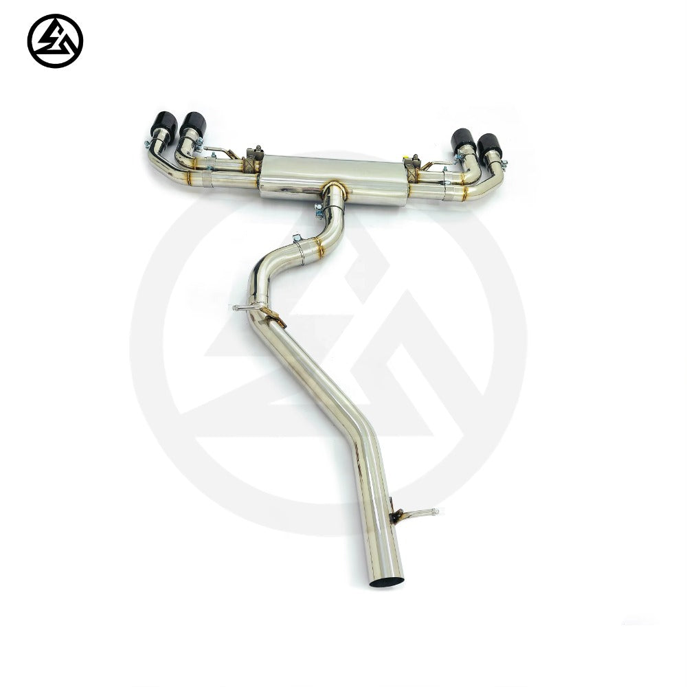 Hot GF Catback Exhaust with Valvetronic & Remote Control Stainless Steel 2.0T 8J Sport Muffler for Audi TT