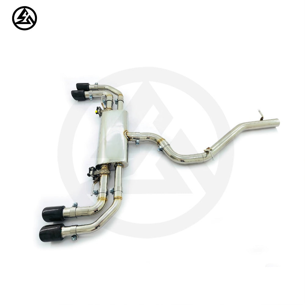 Hot GF Catback Exhaust with Valvetronic & Remote Control Stainless Steel 2.0T 8J Sport Muffler for Audi TT