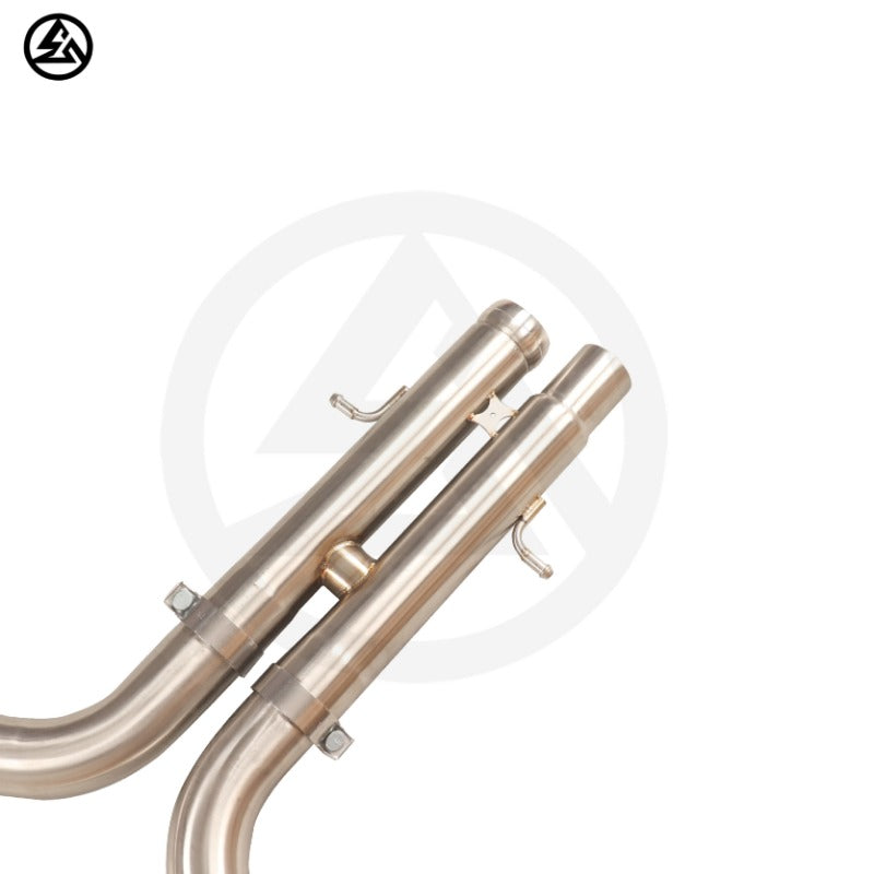 GF  Free Flow Stainless Steel Downpipe for Mercedes-Benz AMG S63 W221 5.5TT 2011-2015 Straight Pipe Exhaust Downpipe