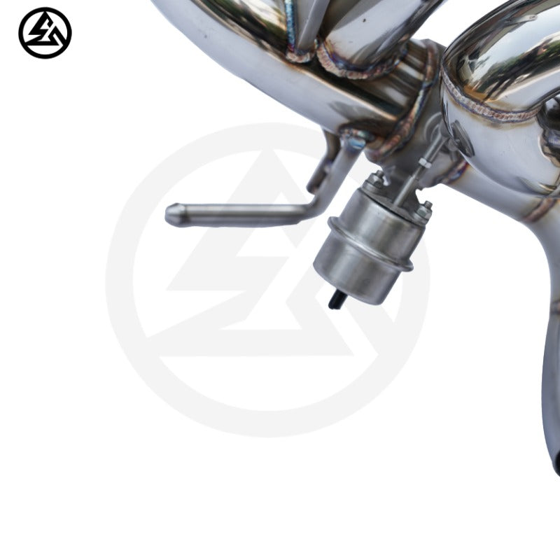 Lamborghini Aventador LP740 Stainless Steel Valvetronic Catback Exhaust with Valved Muffler, B2B Wholesale