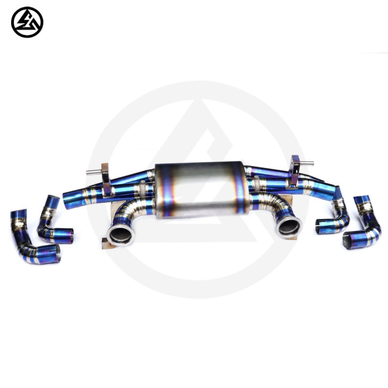Lamborghini Gallardo LP550/LP560/LP570 5.2L Titanium Valvetronic Catback Exhaust with Remote Valves, B2B Wholesale