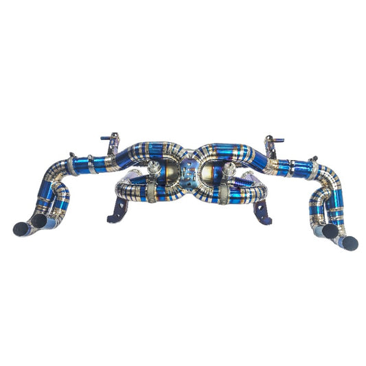 Lamborghini Huracan LP610/LP580 Titanium Valvetronic Catback Exhaust with Remote Valved Muffler, B2B Wholesale