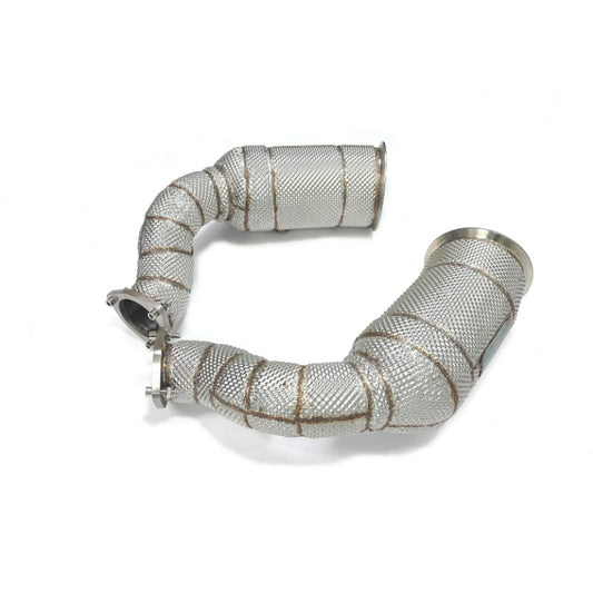 GF High Quality Sport Downpipe for Lamborghini URUS Catted Downpipe With Heat Shield Premium Exhaust System