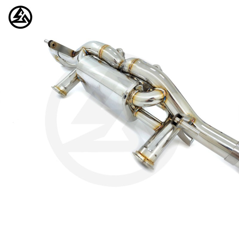 GF High Performance Stainless Steel Axleback Exhaust for Lamborghini Huracan LP610 LP580 5.2L Valved Exhaust System
