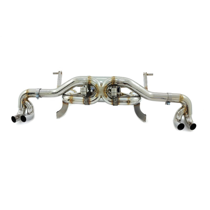 Lamborghini Huracan LP610/LP580 5.2L Stainless Steel Valved Axleback Exhaust, High Performance, B2B Wholesale