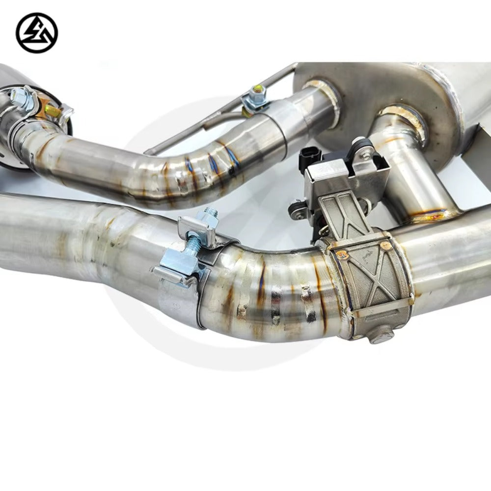 GF Performance Titanium Valved Catback Exhaust for BMW X3M F97 X4M F98 S58 3.0T Valved Muffler Exhaust System Axleback