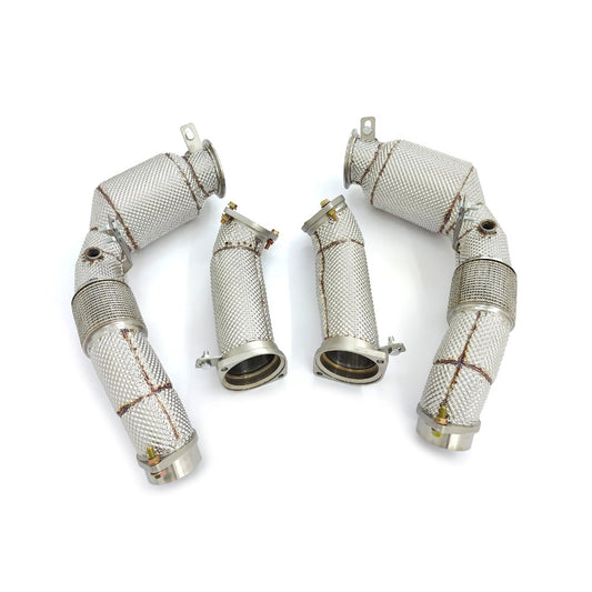 GF G90 M5 Catted Downpipe for BMW M5 G90/G99 S68 4.4TT V8 Downpipe Stainless Steel Exhaust System