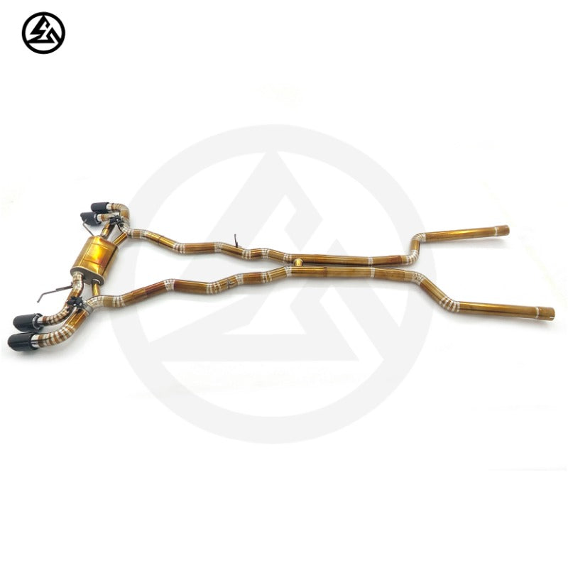 BMW M8 F92/F93 4.4TT V8 Titanium Valvetronic Catback Exhaust with Valved Muffler, B2B Wholesale