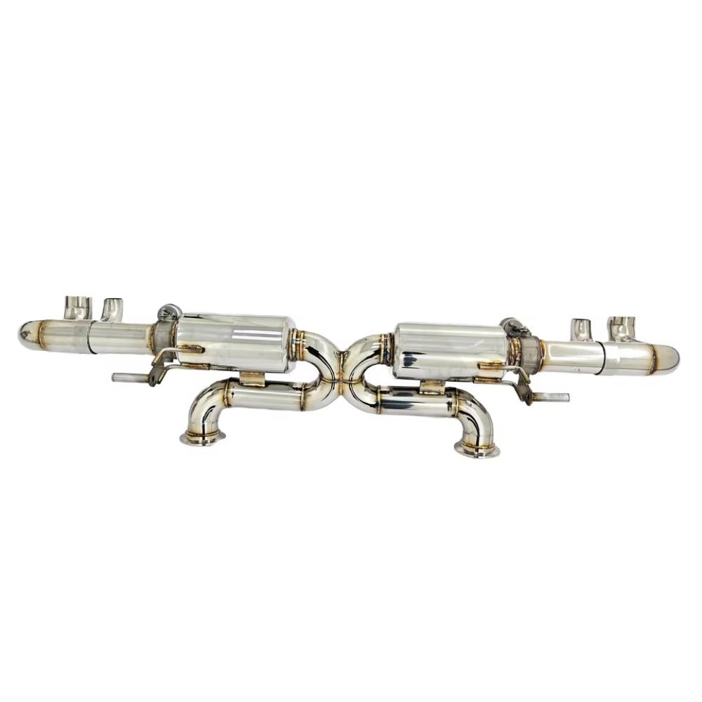 High Quality GF High Performance Stainless Steel Sport Exhaust for Audi R8 V8 4.2L Valved Catback Muffler