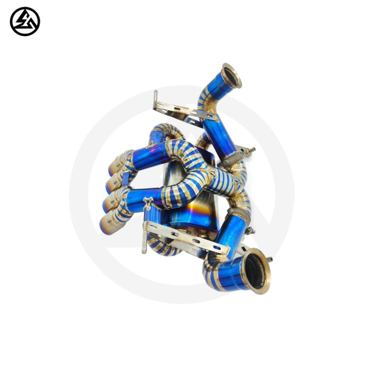 GF Hot Valvetronic Titanium Axleback Exhaust for Lamborghini Aventador LP700  Valved Exhaust System