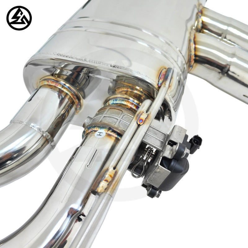 BMW X5M X6M F85 F86 4.4T Stainless Steel Catback Exhaust System with Remote Control Valve, B2B Wholesale