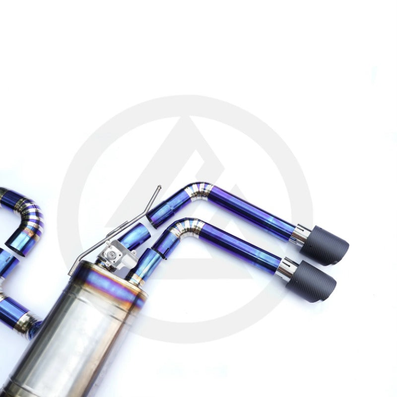 GF Hot Selling Titanium Catback for Audi S3 2.0T Valved Muffler Sport Titanium Catback Exhaust System