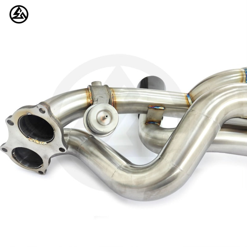 High Quality GF 718 Exhaust for Porsche 718 Cayman GT4 4.0L 2022- Sport Valved Muffler Valvetronic Catback
