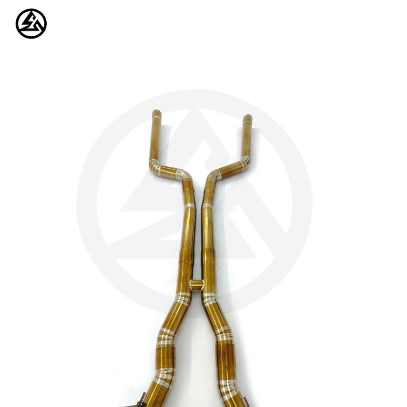 BMW M8 Gran Coupe F93 4.4TT Titanium Valvetronic Catback Exhaust with Valved Muffler, B2B Wholesale
