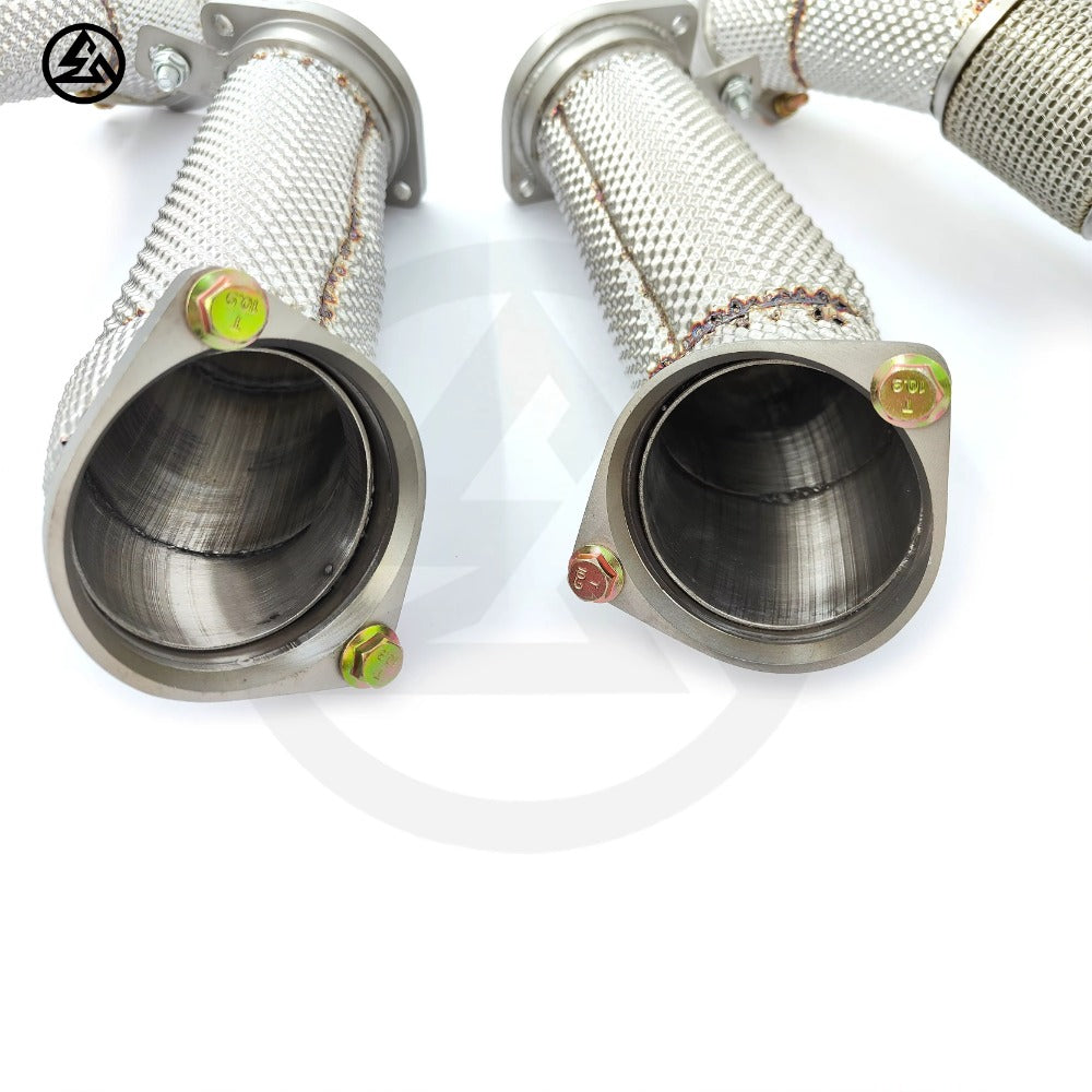 GF G90 M5 Catted Downpipe for BMW M5 G90/G99 S68 4.4TT V8 Downpipe Stainless Steel Exhaust System