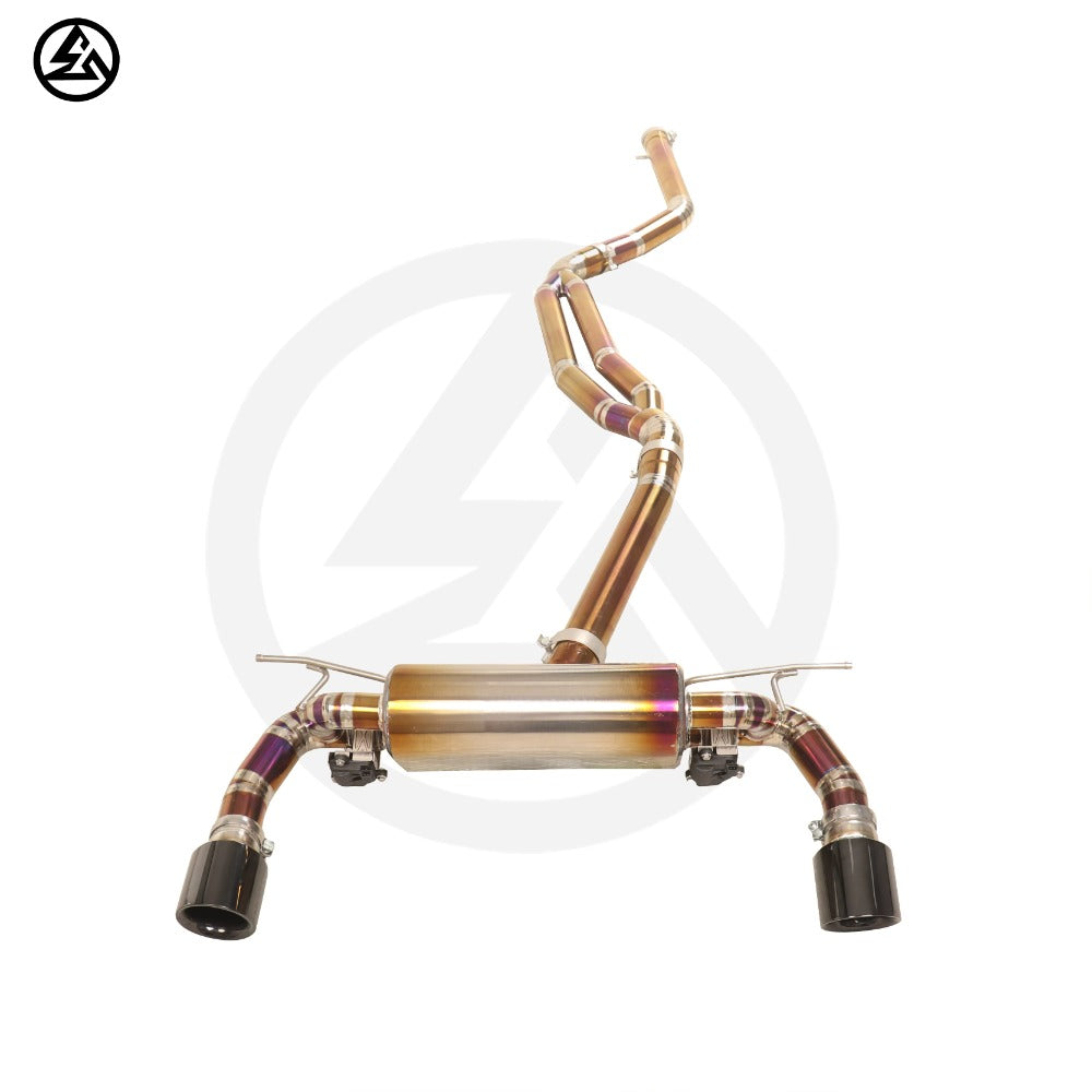 GF High Quality Titanium Valved Catback Exhaust for BMW M140i B58 3.0T 2017-2025 Valved Muffler Exhaust System