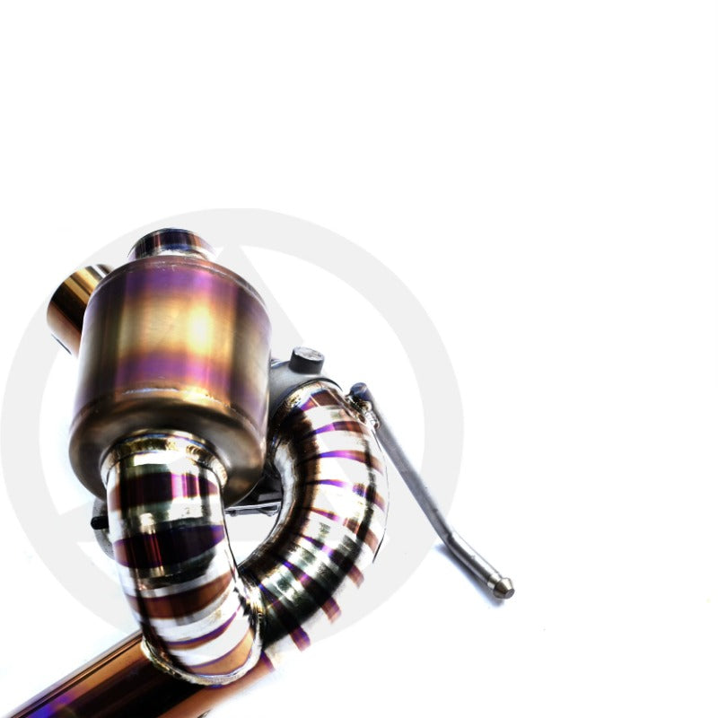 GF High Quality Titanium Valvetronic Muffler Exhaust for Ferrari 458 Italia Speciale Spider 4.5L Pneumatic Valve Exhaust