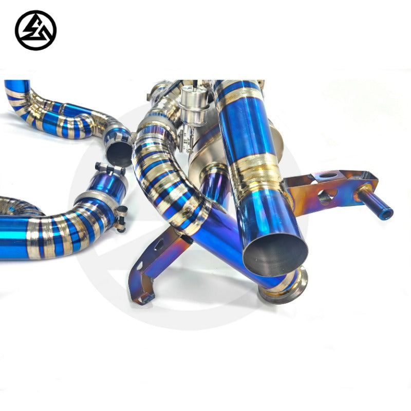 GF Titanium Valvetronic Axleback Exhaust for Lamborghini Huracan LP610 LP580 Valved Catback Exhaust System Remote Control