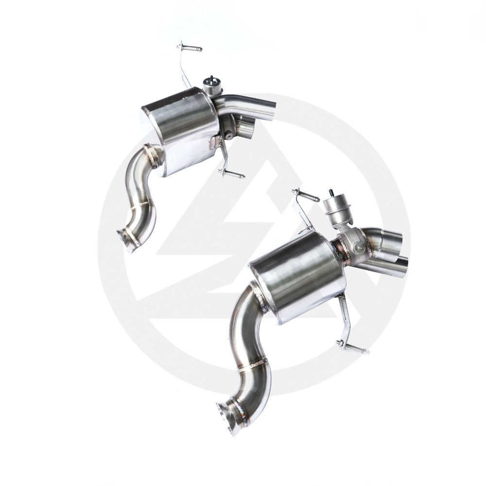 GF High Quality Stainless Steel Valvetronic Muffler Exhaust for Ferrari California T Valved Exhaust System