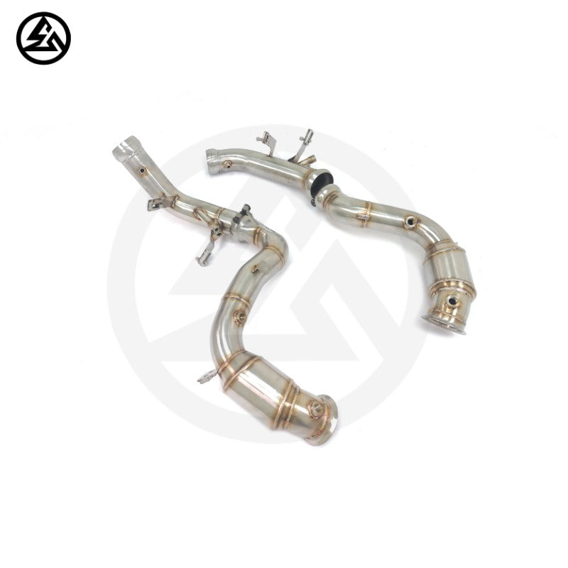 GF Stainless Steel Downpipe for Mercedes-Benz Mercedes-Benz E63/E63S AMG W213 4.0T Downpipe Header Exhaust
