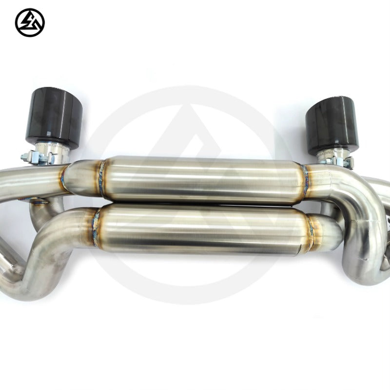 High Quality GF 718 Exhaust for Porsche 718 Cayman GT4 4.0L 2022- Sport Valved Muffler Valvetronic Catback