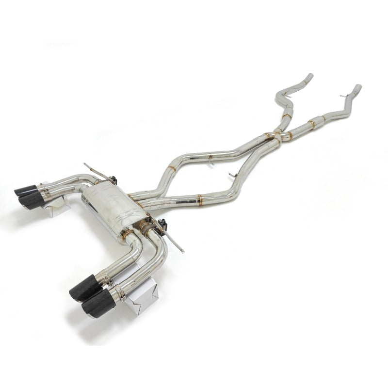 BMW X5M X6M F85 F86 4.4T Stainless Steel Catback Exhaust System with Remote Control Valve, B2B Wholesale