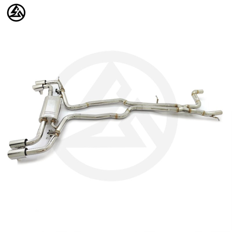 GF 958 Exhaust for Porsche 958 3.0L 3.6L 4.8L V6 V8 Valvetronic Catback Valve Muffler Remote Control Catback Exhaust Tips