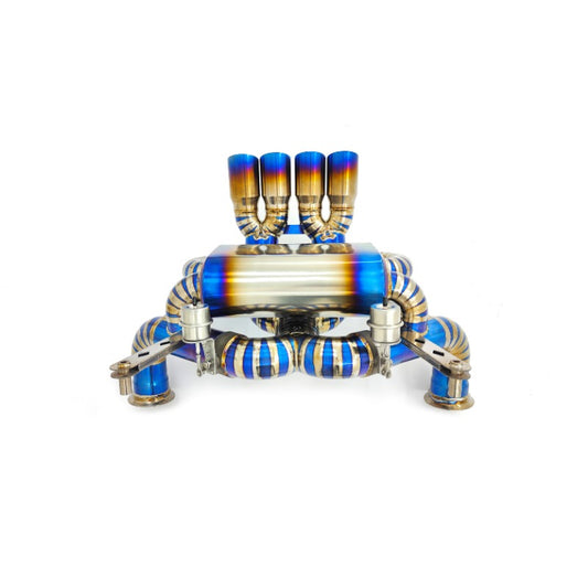 GF Hot Valvetronic Titanium Axleback Exhaust for Lamborghini Aventador LP700  Valved Exhaust System