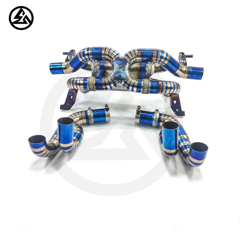 Lamborghini Huracan LP610/LP580 Titanium Valvetronic Catback Exhaust with Remote Valved Muffler, B2B Wholesale