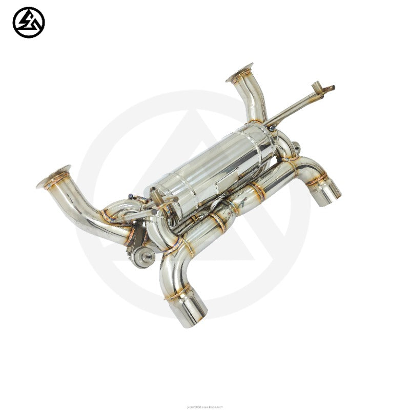 GF Hot Valvetronic Stainless Steel Catback Exhaust for Lamborghini Aventador LP700 Fit SVJ Body Kits Valved Exhaust System