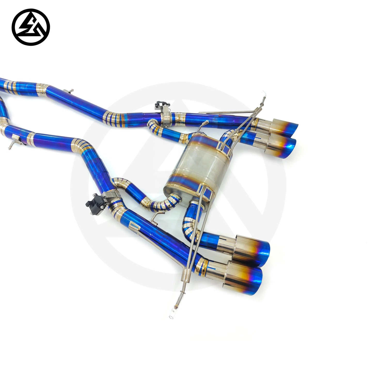 Hot Selling GF Valvetronic Titanium Equal Length Muffler Midpipe Catback Exhaust for BMW S58 M3 G80 M4 G82 3.0T