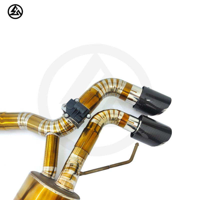 BMW M8 F92/F93 4.4TT V8 Titanium Valvetronic Catback Exhaust with Valved Muffler, B2B Wholesale