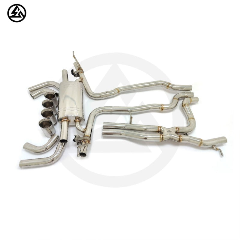 High Quality GF ODM SS304 Exhaust Catback for Porsche 958 3.0T 3.6L 4.8L Turbo V6 V8 Valvetronic Exhaust Valve Muffler