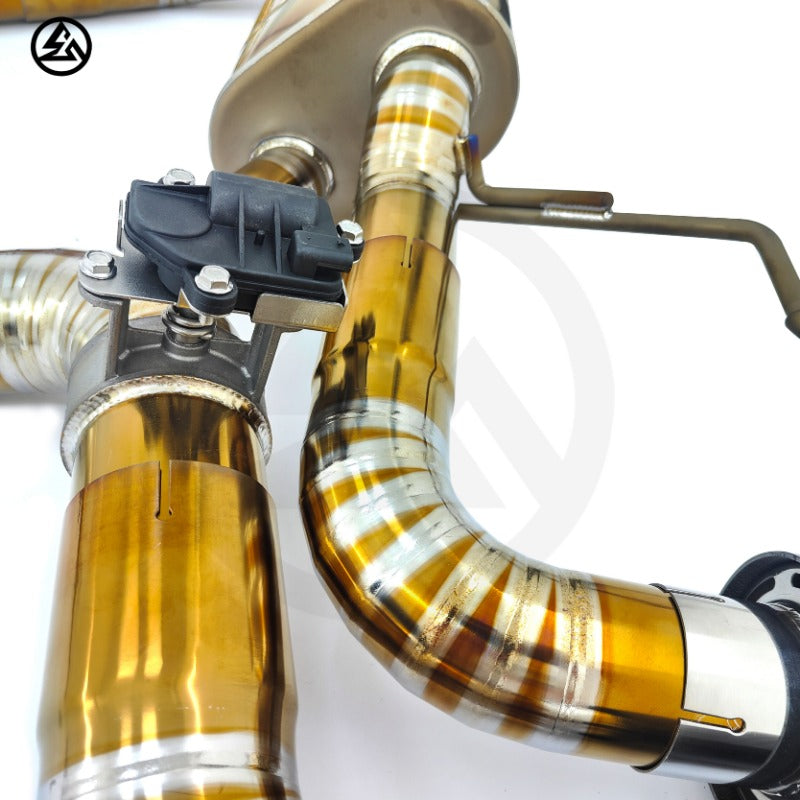 BMW M8 F92/F93 4.4TT V8 Titanium Valvetronic Catback Exhaust with Valved Muffler, B2B Wholesale