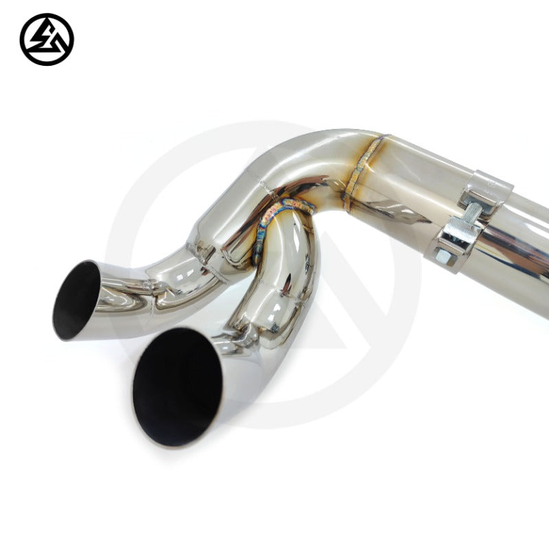 Lamborghini Huracan LP610/LP580 5.2L Stainless Steel Valved Axleback Exhaust, High Performance, B2B Wholesale