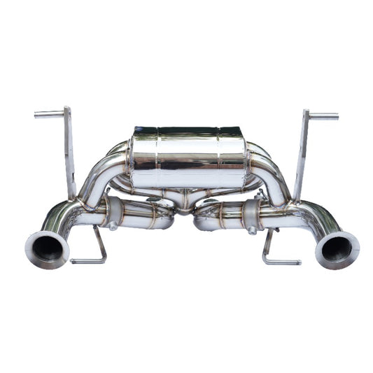 Lamborghini Aventador LP740 Stainless Steel Valvetronic Catback Exhaust with Valved Muffler, B2B Wholesale
