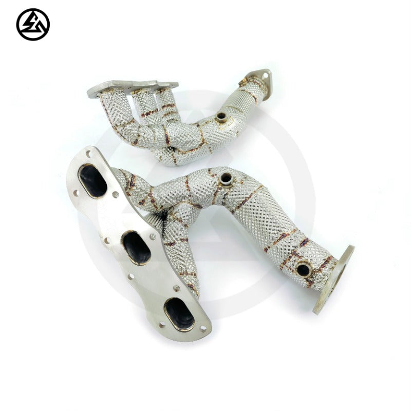 GF 981 Headers for Porsche Cayman Boxster 981 2.7L 3.4L Stainless Steel Exhaust System Manifolds