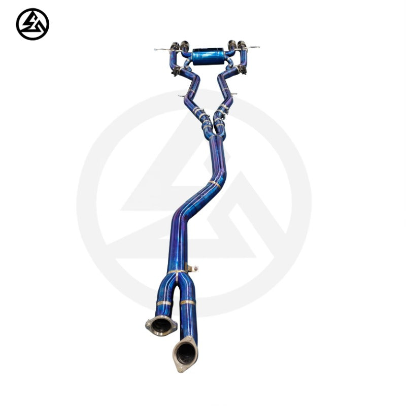 BMW M2 Titanium Exhaust G87 S58 3.0T Single Midpipe Valved Catback with Tips