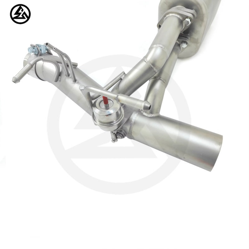 GF High Quality Stainless Steel Valvetronic Muffler Exhaust for Ferrari F8 Spider Tributo 3.9T Valved Exhaust With Tips