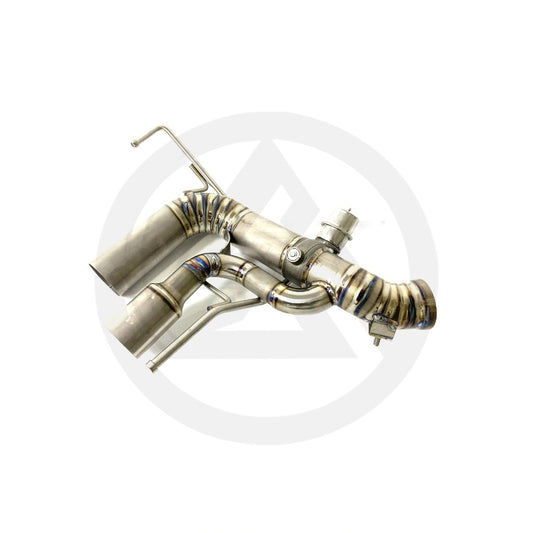 GF Titanium Muffler Exhaust for Ferrari California T 3.9T V8 Valved Remote Control Exhaust System