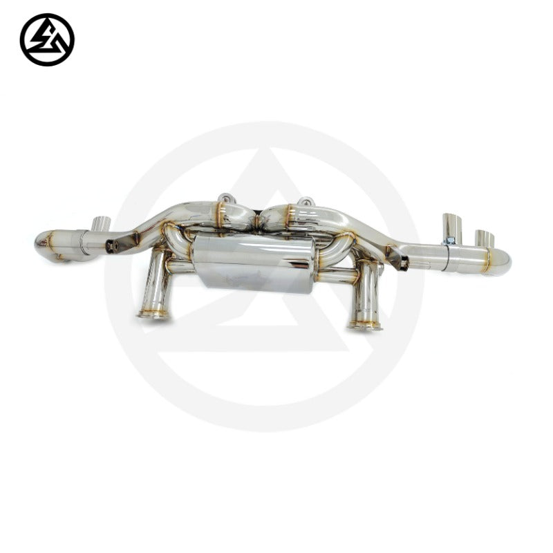 Lamborghini Huracan LP610/LP580 5.2L Stainless Steel Valved Axleback Exhaust, High Performance, B2B Wholesale