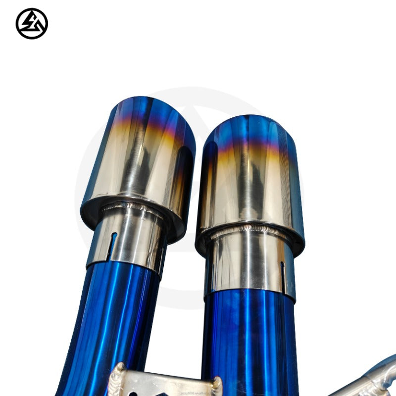 BMW M2 Titanium Exhaust G87 S58 3.0T Single Midpipe Valved Catback with Tips